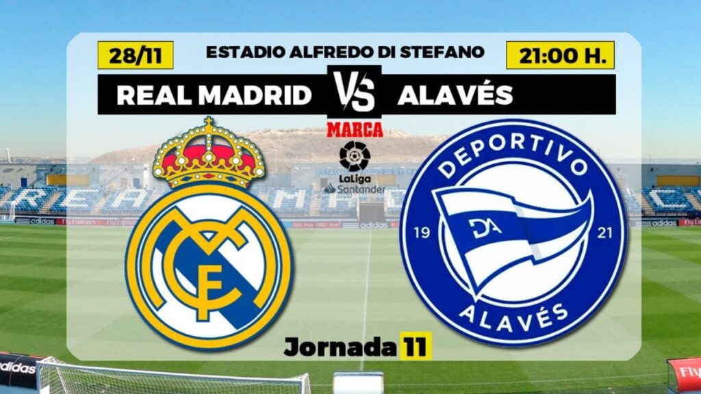 real madrid vs deportivo alavés lineups